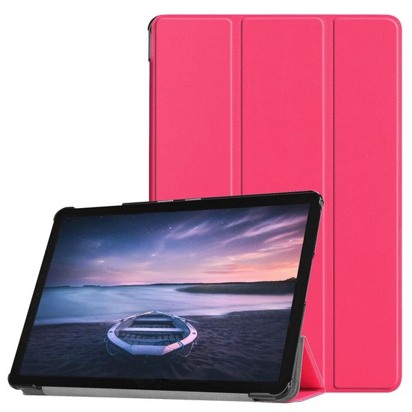 TUFF-LUV Flip Case For Samsung Galaxy Tab S4 10.5" - Candy Pink