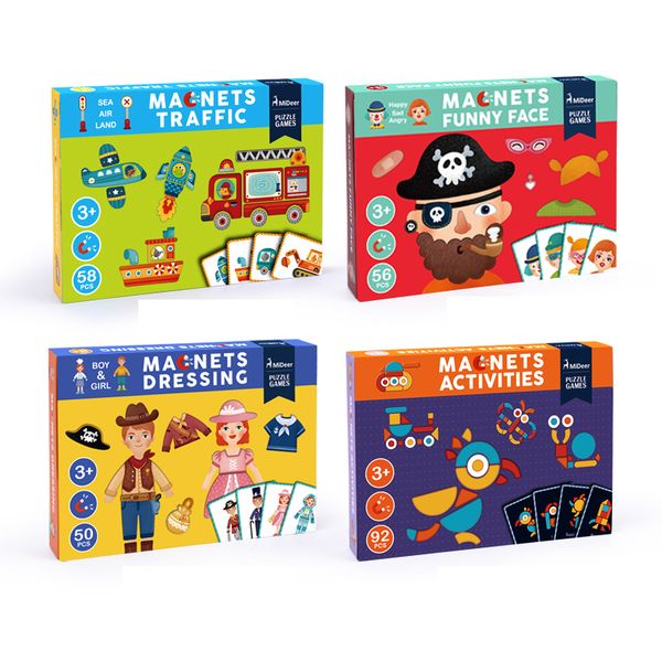 MiDeer Mix and Match Magnet Game - Parallel Import