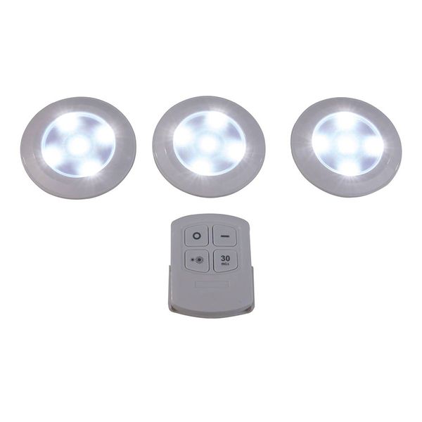 The LED Light Up Store LED COB Light With Remote Control - Set of 3