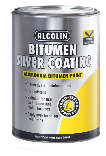 Alcolin Bitumen Silver Coating - 5L