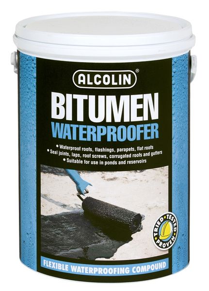 Alcolin Bitumen Waterproofer - 5L