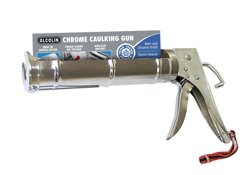 Alcolin Chrome Caulking Gun