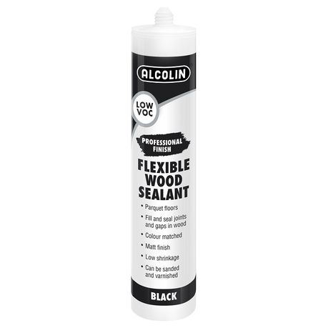 Alcolin Wood Sealant Black 280ml, ALCOLIN - Cashbuild