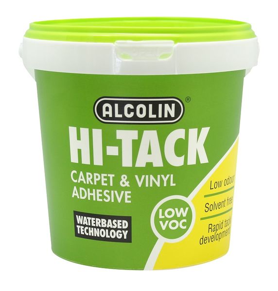 Alcolin Hi-Tack Carpet &amp; Vinyl Adhesive - 1L