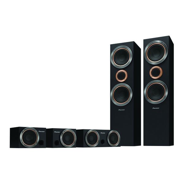 Pioneer - S-RS55TB - 5 CH Speaker Package - Black