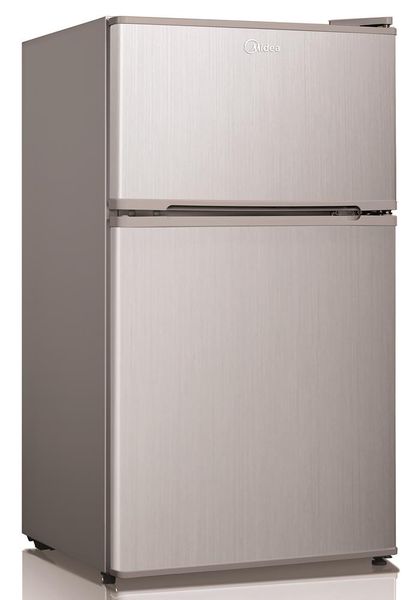 Midea - 87 Litre Double Door Bar Fridge - Silver