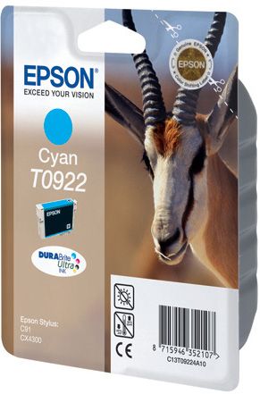 Epson - Ink - T0922 - Cyan - Springbok