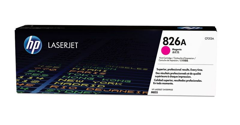 Hp # 826A Clj M855 Magenta Print Cartridge image