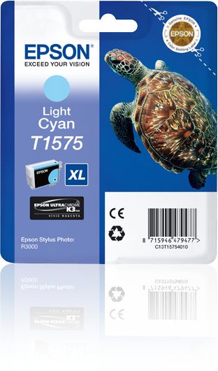 Epson - Ink -T1575 - Light Cyan
