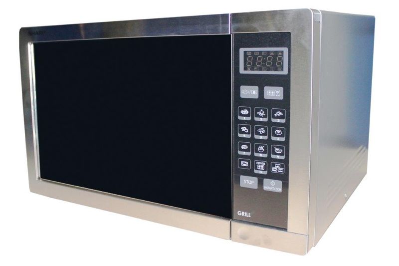Sharp - 34 litre Microwave with Grill - Silver