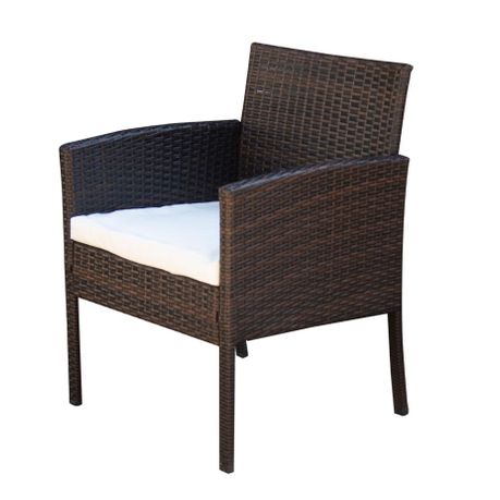 rattan garden chairs set of 4