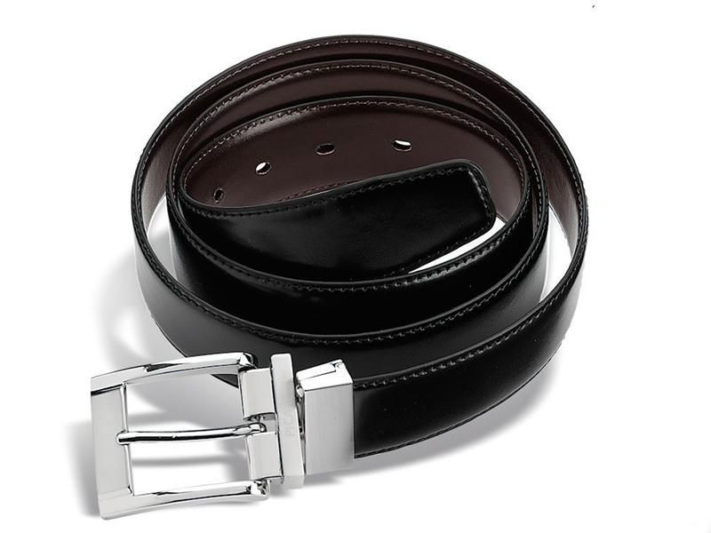Picard 1091 Reversible Leather Belt - Black &amp; Brown
