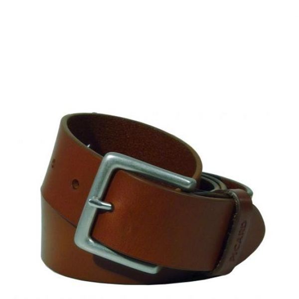 Picard 1094 Leather Belt - Cognac