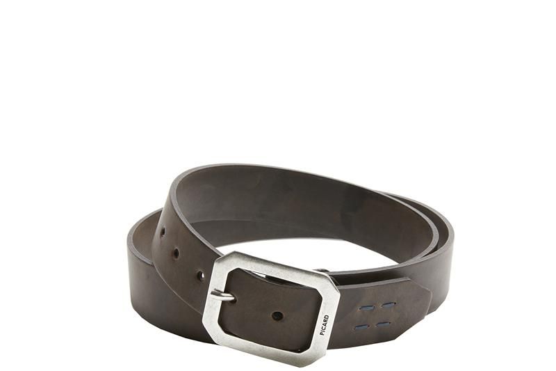 Picard 4322 Leather Belt - Chocolate
