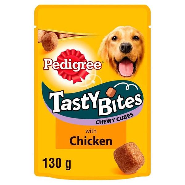 Pedigree Tasty Bites Dog Treats Chewy Cubes with Chicken [Parallel Import]