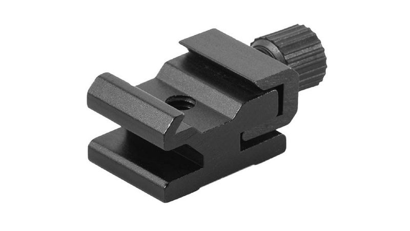 Metal Cold Shoe Flash Stand Adapter with 1/4"- 20