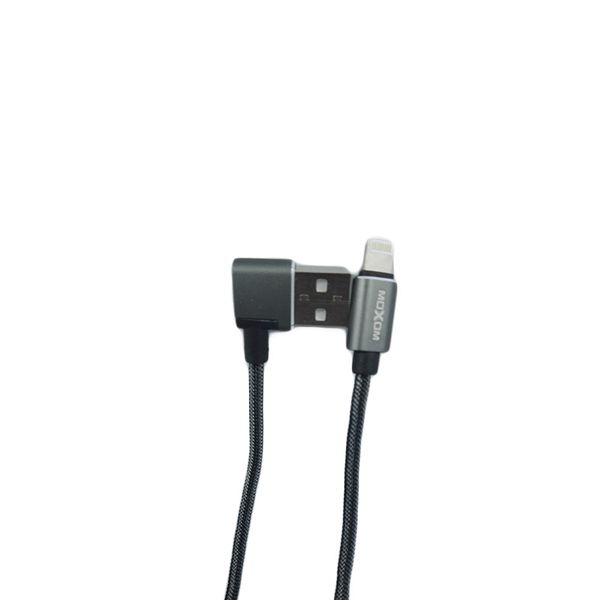 Moxom CC-32 Dynamic Flash Metal Lightning &amp; Data Cable