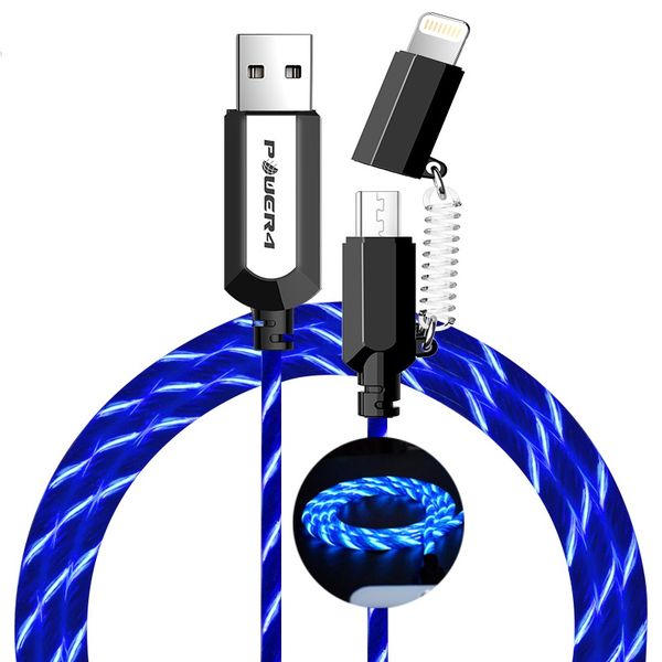Power4 2-in-1 USB Charging &amp; Data Cable For iPhone &amp; iPad