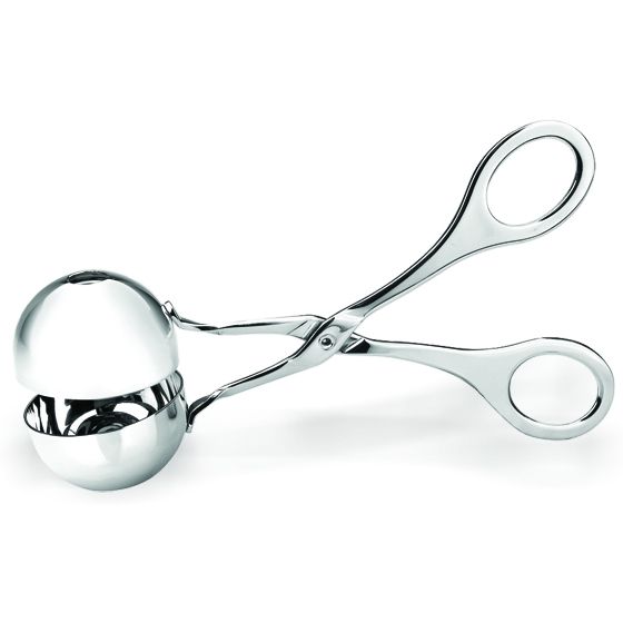 Ibili - Classica Stainless Steel Meatball Tongs - 44mm