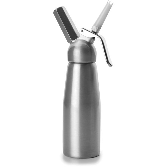 Ibili - Silver-alu Aluminium Cream Whipper - 500ml 