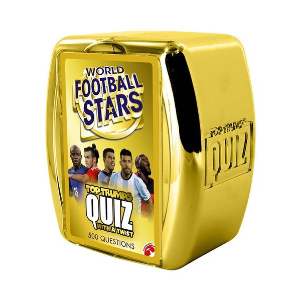 Top Trumps Quiz-World Football Stars