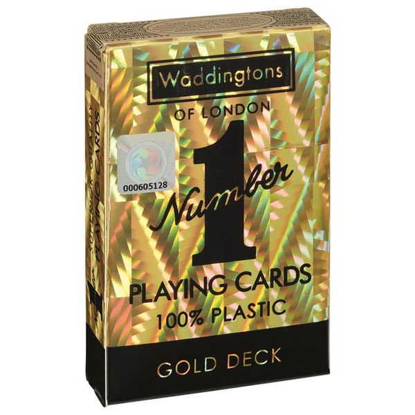 Waddingtons No1 Playing Cards - Gold Edition