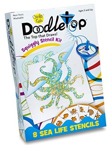 Doodletop Stencil - Sea Life