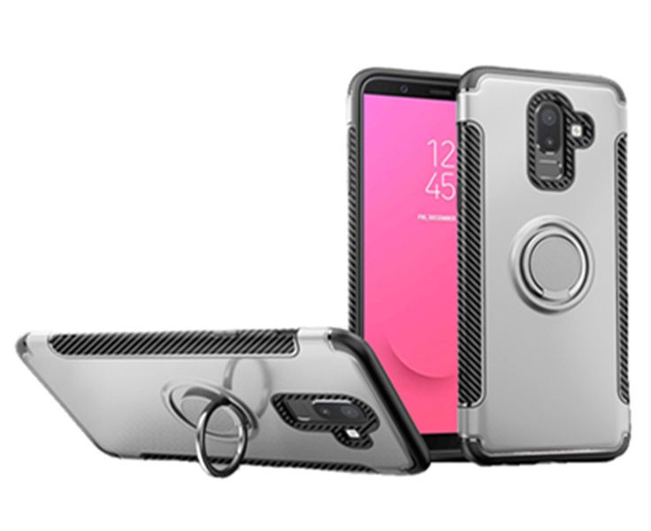 Magnetic Kickstand Ring Stand Armor Case for Samsung Note 10+ RoseGold