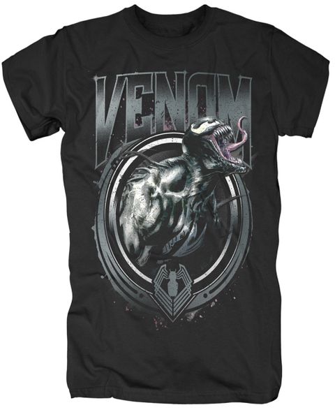 RockTs Venom Boom T-Shirt - Black