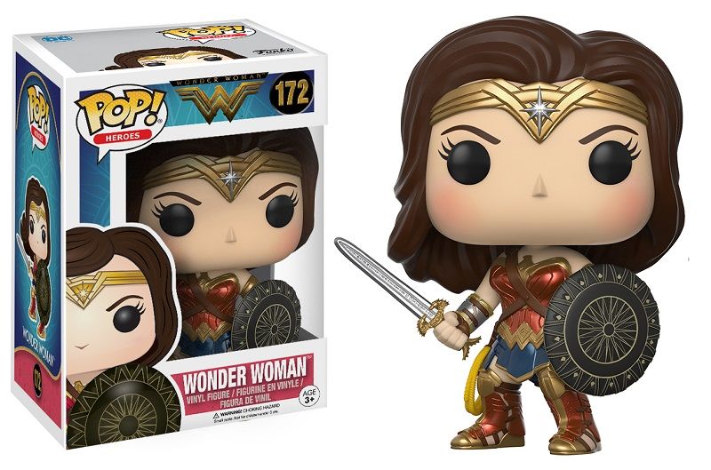 Funko Pop DC Wonder Woman With Sword And Shield