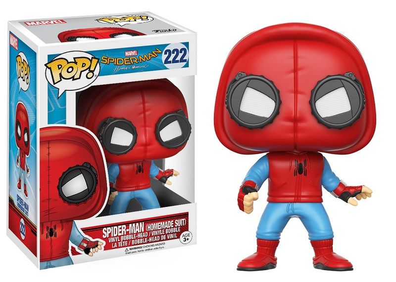 Funko Pop Marvel Spiderman Homecoming - Spiderman Homemade Suit