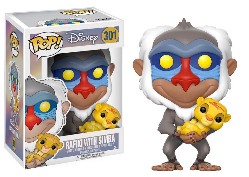 Funko Pop Disney Lion King - Rafiki With Simba