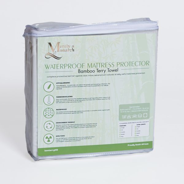 Merely a Monarch - Bamboo Terry Towel Waterproof Mattress Protector