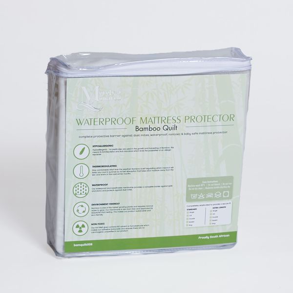 Merely a Monarch - Bamboo Quilt Waterproof Mattress Protector