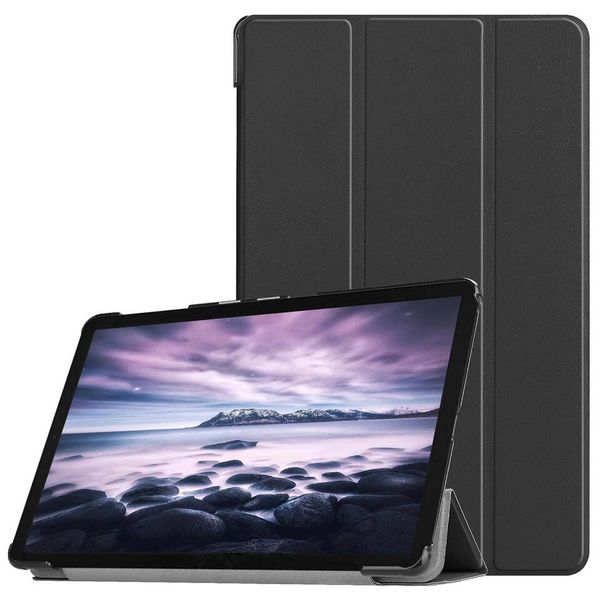TUFF-LUV Flip Case For 10.5" Samsung Galaxy Tab A - Black