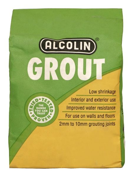 Alcolin Tile Grout Light Brown - 1kg