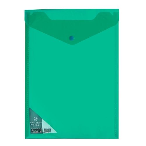 Meeco: A4 Vertical Carry Folder - Green | Buy Online in South Africa ...