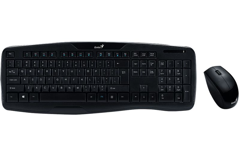 Genius WiFi Multimedia Keyboard with Mouse Set