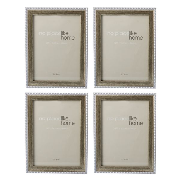 Picture Plastic Frame - Champagne Twist - Set of 4 (20 x 25cm)