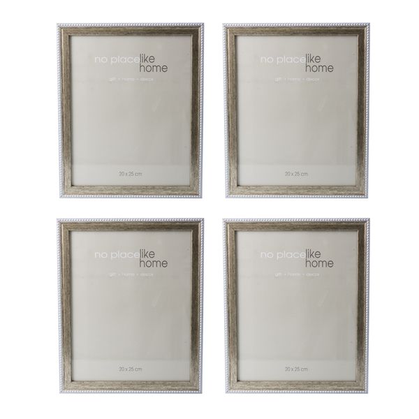 Picture Plastic Frame - Champagne Twist - Set of 4 (20 x 25cm)