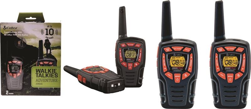 Cobra 2-Way Radio Am 845 2 Pack - 10KM