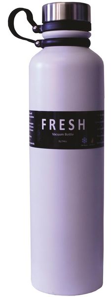 Thermosteel Vacuum Ss Bottle 1000ml White