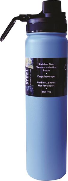 Thermosteel Click Vacuum Ss Bottle 750ml Light Blue