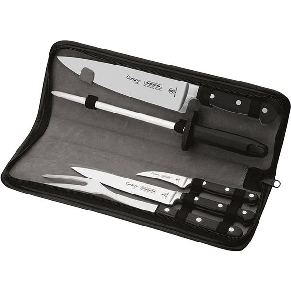 Tramontina 6pc Century Range Set With Case, Dishwasher Safe