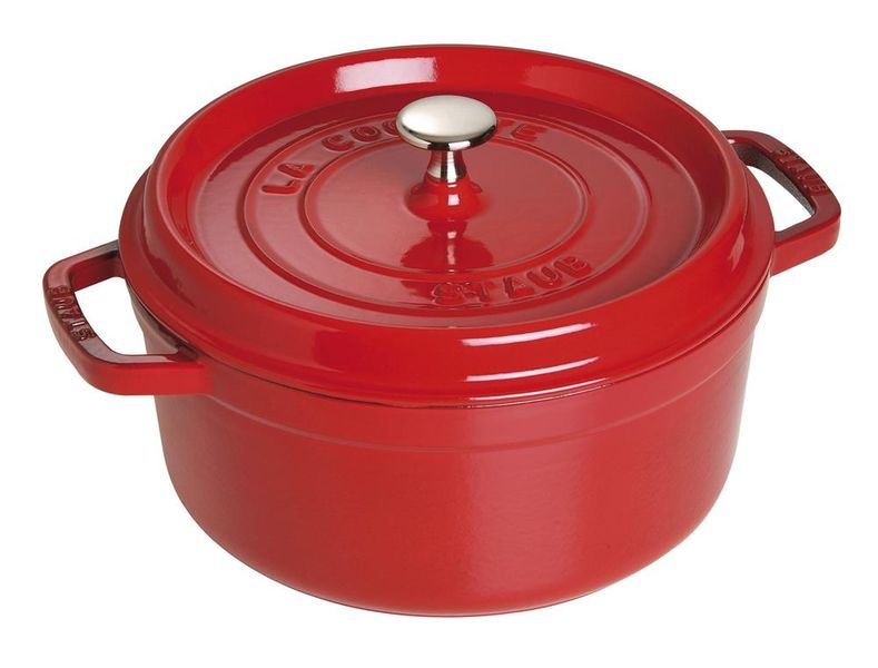 STAUB - Cast iron Cocotte - Cherry 24cm/3.8L