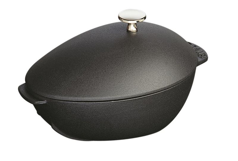 STAUB - Cast iron Mussel Pot - Black 25cm/2L
