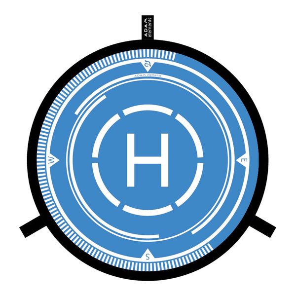 Adam Elements FLEET LDP75F Landing Pad 75cm with Flashing LEDs - Red/Blue