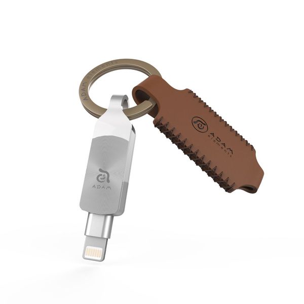 Adam Elements iKlip Duo+ Lightning Flash Drive 64GB - Silver