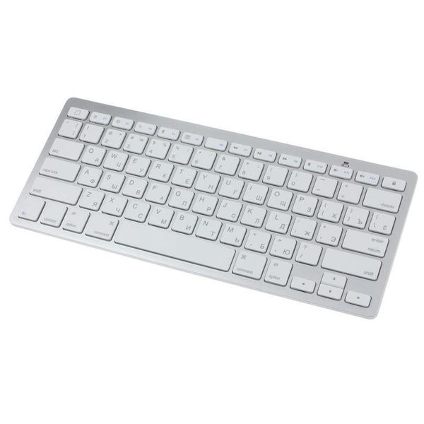 Olcor Slim Wireless Keyboard for Laptops, Notebooks &amp; Tablet - White