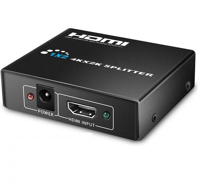 1 in 2 Out HDMI Splitter Signal Distributor with 1080P 3D Compatibility
